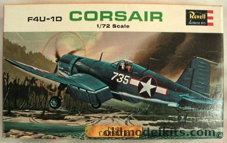 Revell 1/72 F4U-1D Corsair - (F4U1D), H625-49 plastic model kit